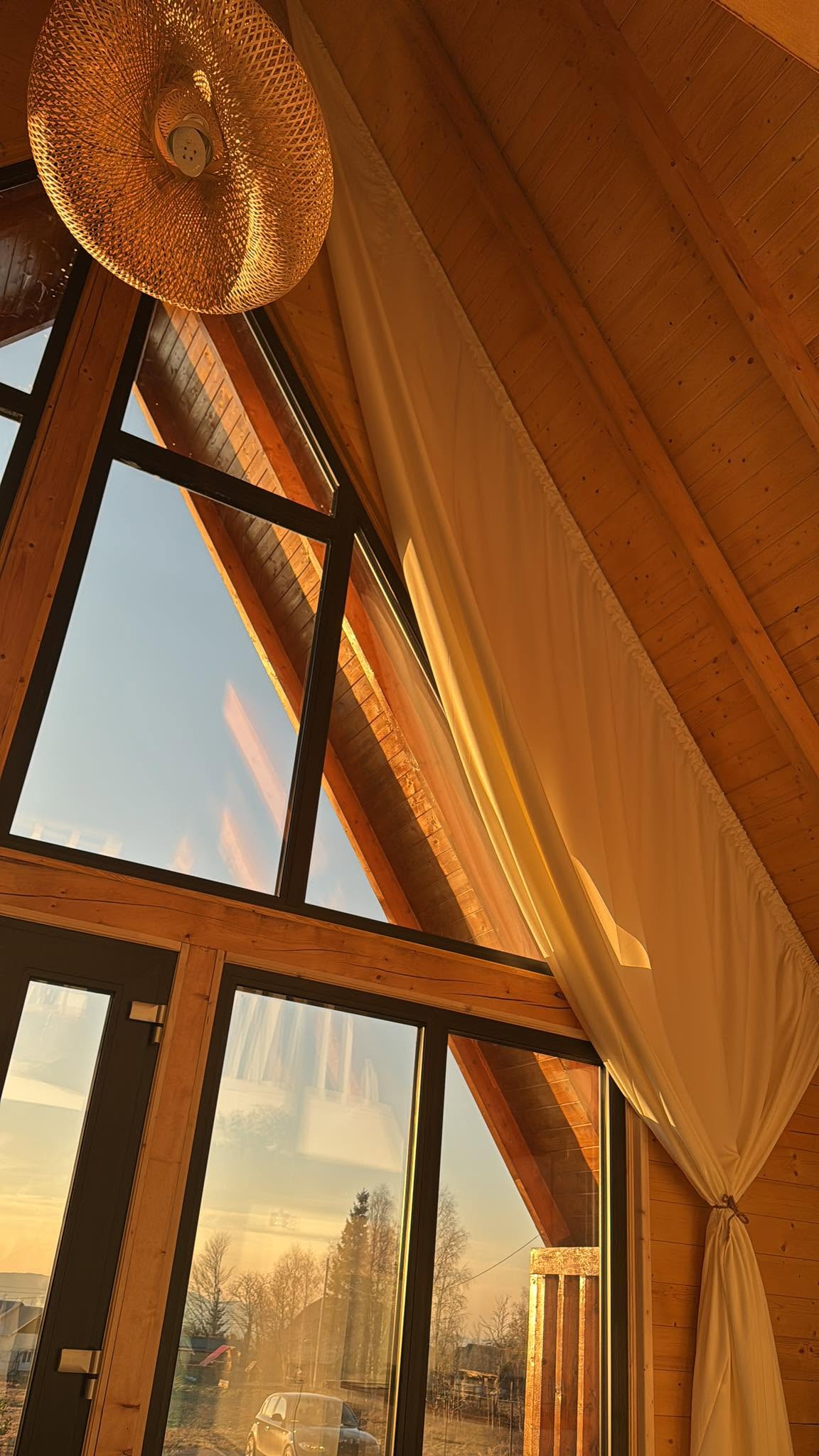Detaliu decorativ in cabana